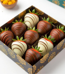 Luxe Ember Dipped Strawberries