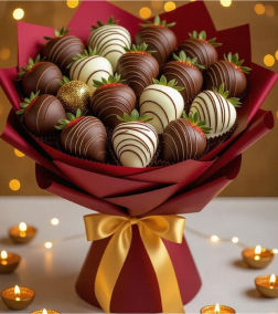 Luxe Harvest Strawberry Bouquet