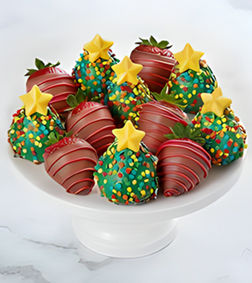 Merry & Bright Dipped Strawberries
