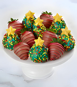 Merry & Bright Dipped Strawberries