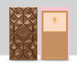 Large Milk Chocolate Bar By Annabelle