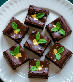Mint Gleam Brownies