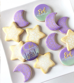 Moon & Stars Eid 10 Cookies, Eid Gifts