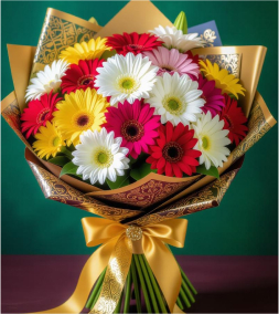 Multicolor Gerberas Bouquet