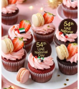 National Day Radiance Cupcakes