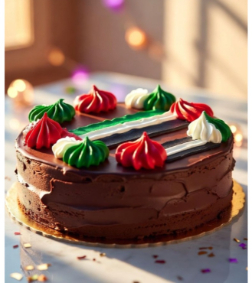 National Day Tribute Cake