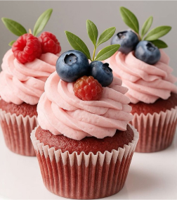 Nature’s Jewel Cupcakes