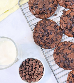 Nutella Chocolate Chip Cookies