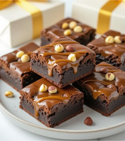 Nutty Fudge Brownies