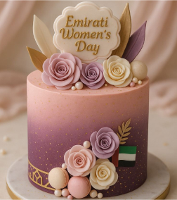 Ombre Floral Luxe Cake