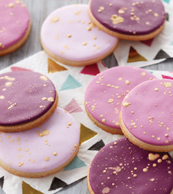 Paint Splatter Cookies