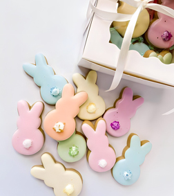 Pastel Bunny Cookies