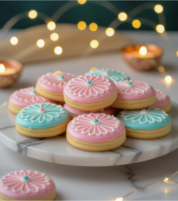 Pastel Harmony Cookies