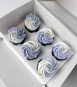 Pastel Pearl Cupcakes