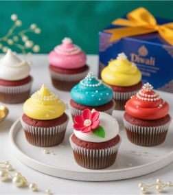 Pearl Mirage Cupcakes