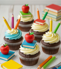 Pencil-Perfect Cupcakes