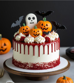 Phantom Pumpkin Cake
