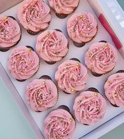 Pink Fancies Cupcakes