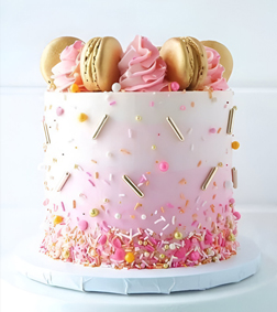 Pink Celebration Cake