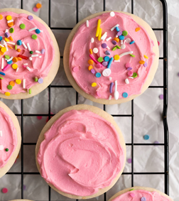 Pink Whimsy Cookies
