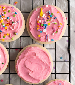 Pink Whimsy Cookies