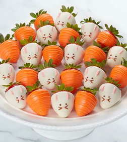 Playful Easter Dipped Strawberries