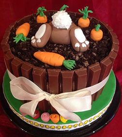 Playful Hunt Easter Cake