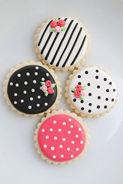 Polka Dot Party Cookies