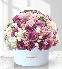 Pretty & Posh Rose Hatbox