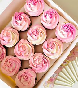 Princess Blush Cupcakes