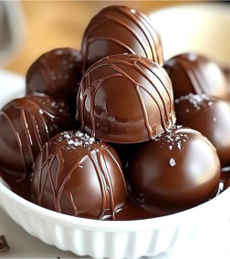 Pure Belgian Drizzle Truffles