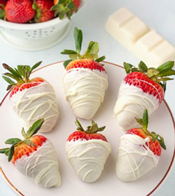 Pure Bliss Dipped Strawberries