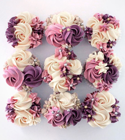 Purple Hues (12) Cupcakes