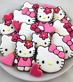 Purrfectly Sweet Kitty Cookies