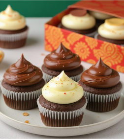 Radiant Frost Cupcakes