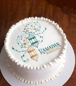Ramadan Cream Cake
