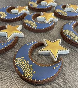 Ramadan Night Sky Cookies, Cookies