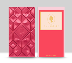 Large Raspberry Chocolate Bar By Annabelle, Love and Romance