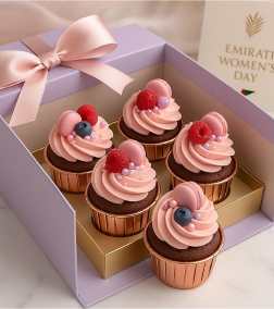 Raspberry Jewel Cupcakes