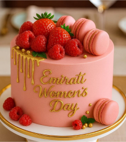 Raspberry & Strawberry Crown Cake