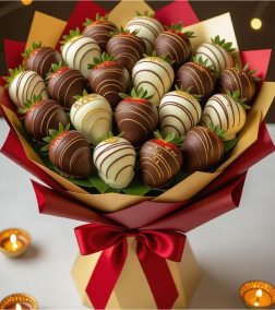 Regal Delight Strawberry Bouquet