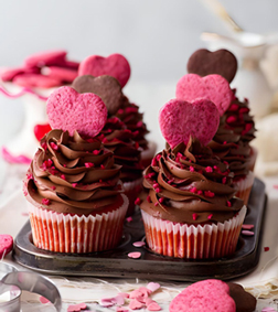 Romantic Swirls Cupcakes