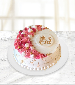 Rose Gold Eid Cake, Eid Gifts
