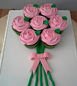 Rose Blush Cupcakes