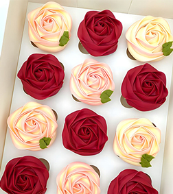 Rose Elegance Cupcakes