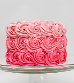 Rose Floral Cake