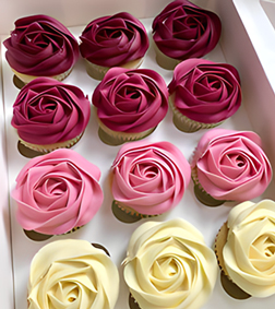 Rose Garden Cupcakes