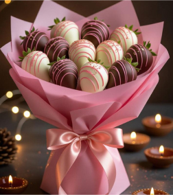 Roselle Strawberry Bouquet