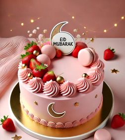 Rosy Crescent Treat