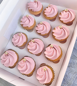 Rosy Cheeks Cupcakes